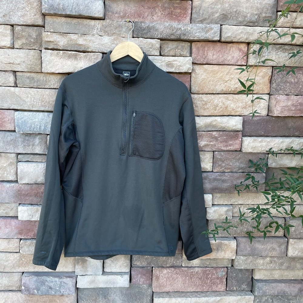 REI Mid-weight Base Layer (Men's/Large/Dark Grey)